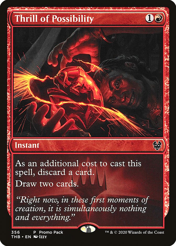 Thrill of Possibility (Promo Pack) [Theros Beyond Death Promos] (THB 356)