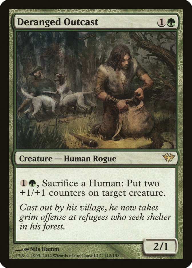 Deranged Outcast [Dark Ascension] (DKA 112)