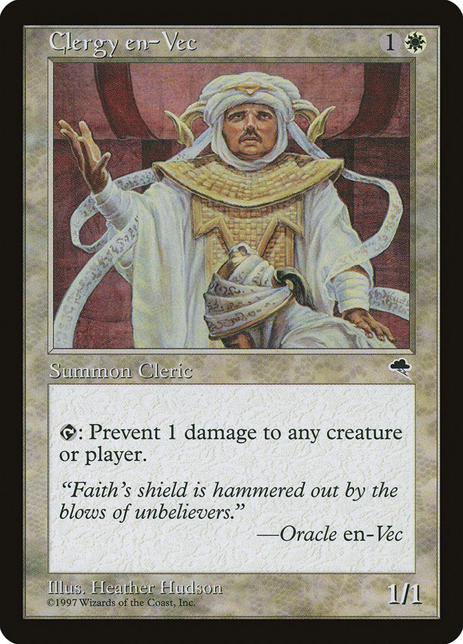 Clergy en-Vec [Tempest] (TMP 14)