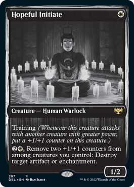 Hopeful Initiate [Innistrad: Double Feature] (DBL 287)