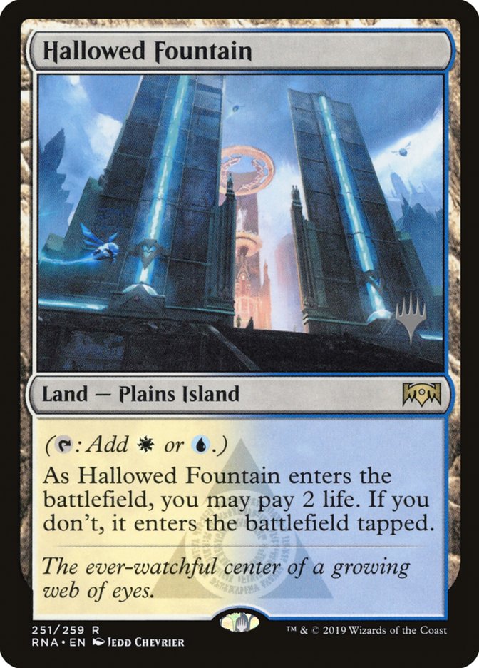 Hallowed Fountain (Promo Pack) [Ravnica Allegiance Promos] (PRNA 251P)
