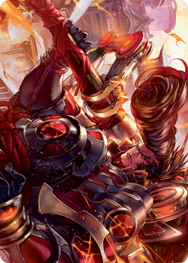 Upriser Renegade Art Card [Kamigawa: Neon Dynasty Art Series] (ANEO 65)