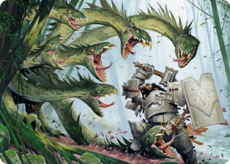 Lair of the Hydra Art Card [Dungeons & Dragons: Adventures in the Forgotten Realms Art Series] (AAFR 67)