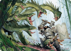 Lair of the Hydra Art Card [Dungeons & Dragons: Adventures in the Forgotten Realms Art Series] (AAFR 67)
