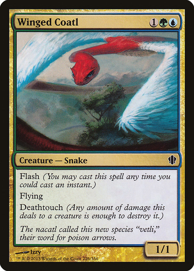 Winged Coatl [Commander 2013] (C13 226)