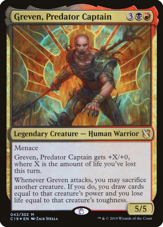 Greven, Predator Captain [Commander 2019] (C19 43)