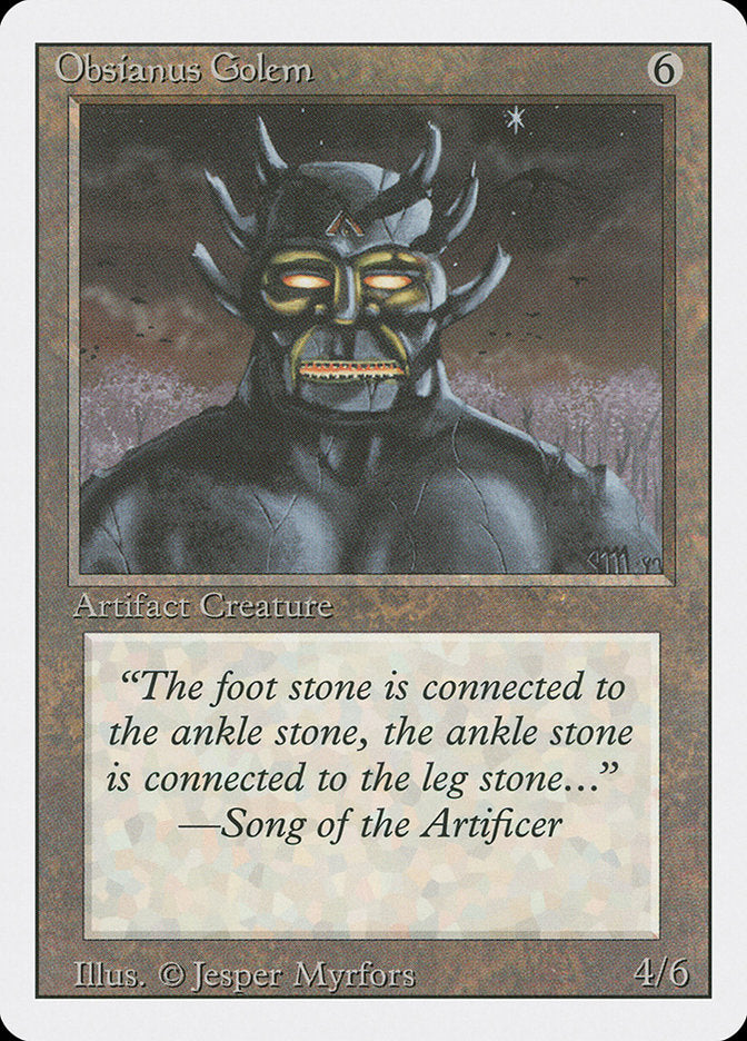 Obsianus Golem [Revised Edition] (3ED 268)