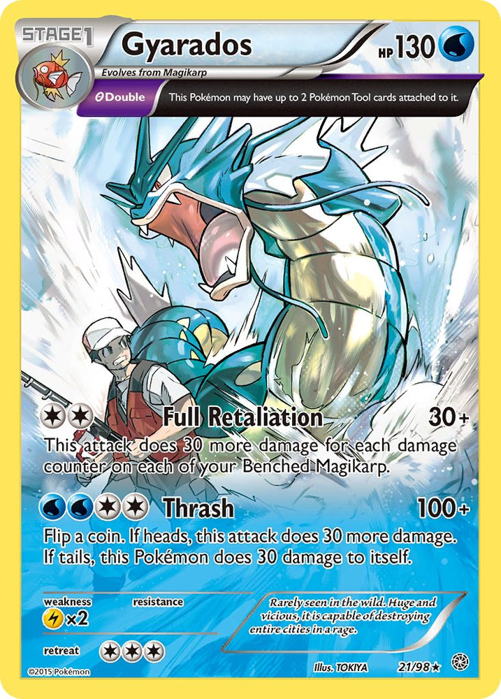 Gyarados (XY Ancient Origins Cosmos Holo) (21/98) [Theme Deck Exclusives]