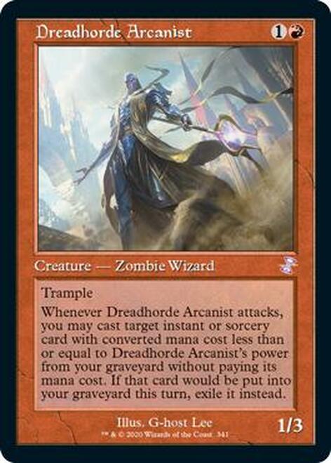 Dreadhorde Arcanist (Timeshifted) [Time Spiral Remastered] (TSR 341)