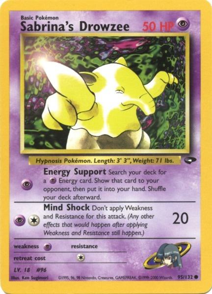 Sabrina's Drowzee (95/132) [Gym Challenge]