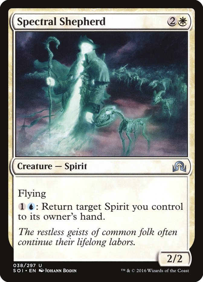 Spectral Shepherd [Shadows over Innistrad] (SOI 38)