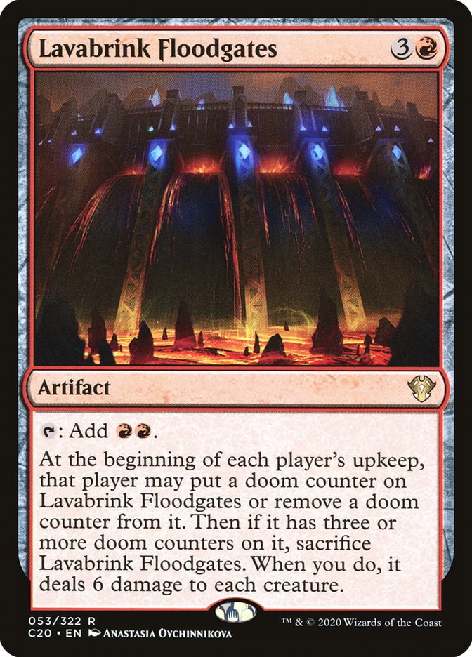 Lavabrink Floodgates [Commander 2020] (C20 53)