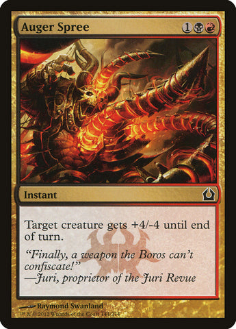 Auger Spree [Return to Ravnica] (RTR 144)