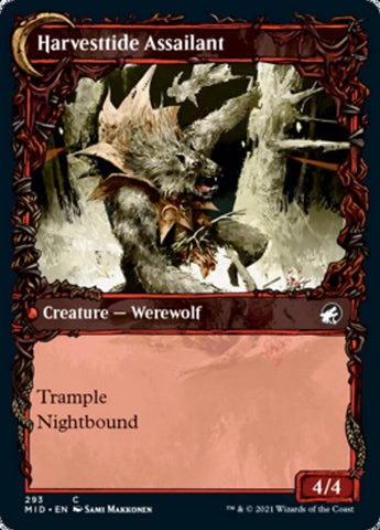 Harvesttide Infiltrator // Harvesttide Assailant (Showcase Equinox) [Innistrad: Midnight Hunt] (MID 293)