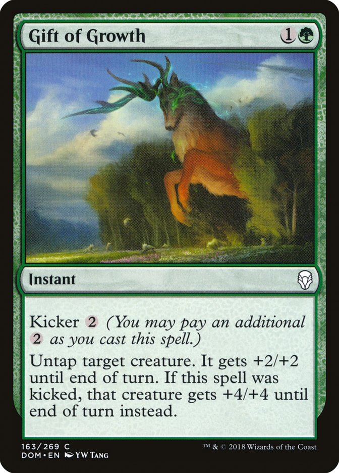 Gift of Growth [Dominaria] (DOM 163)