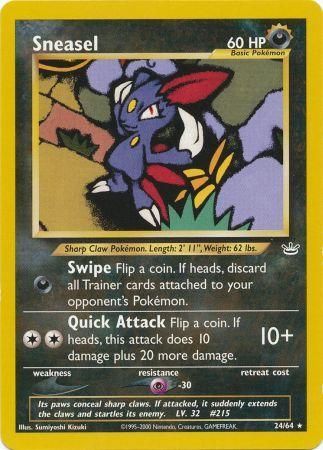 Sneasel (24/64) [Neo Revelation]