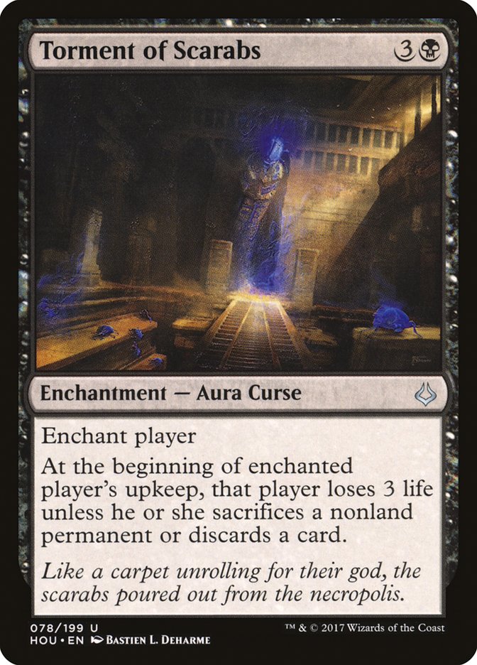 Torment of Scarabs [Hour of Devastation] (HOU 78)