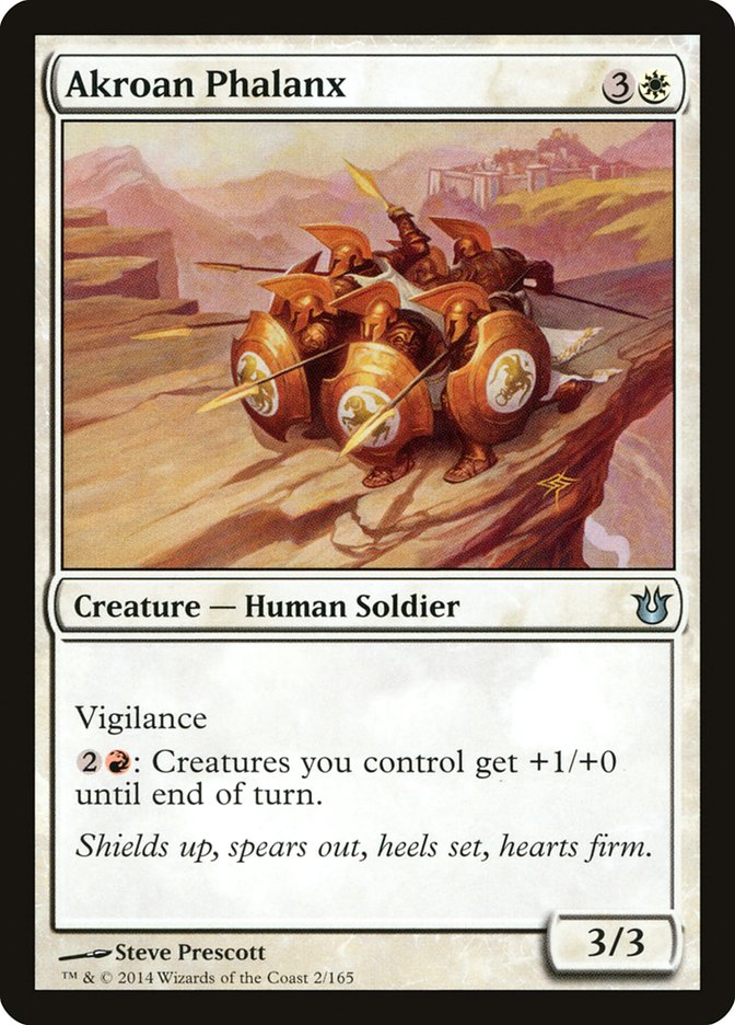 Akroan Phalanx [Born of the Gods] (BNG 2)