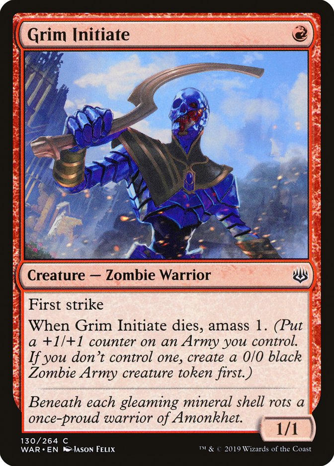 Grim Initiate [War of the Spark] (WAR 130)