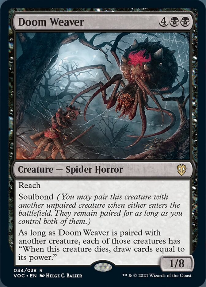 Doom Weaver [Innistrad: Crimson Vow Commander] (VOC 34)