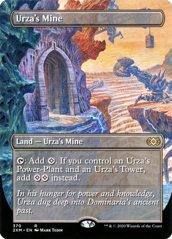 Urza's Mine (Borderless) [Double Masters] (2XM 370)
