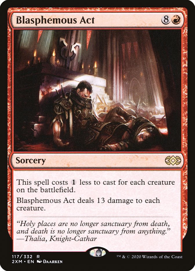 Blasphemous Act [Double Masters] (2XM 117)