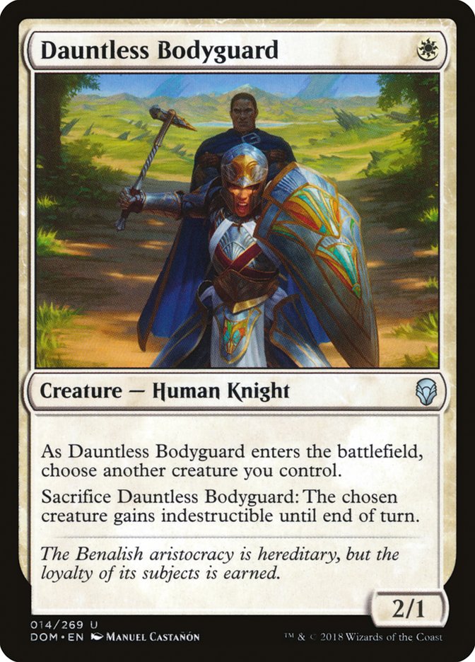 Dauntless Bodyguard [Dominaria] (DOM 14)