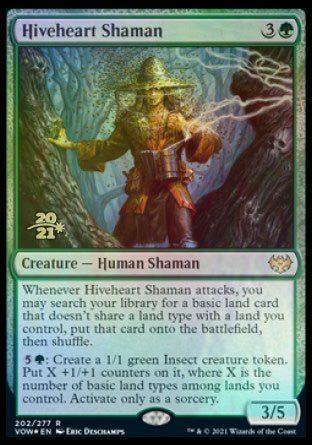Hiveheart Shaman [Innistrad: Crimson Vow Prerelease Promos] (PVOW 202)