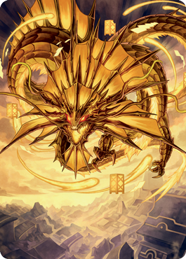 Ao, the Dawn Sky 2 Art Card [Kamigawa: Neon Dynasty Art Series] (ANEO 46)