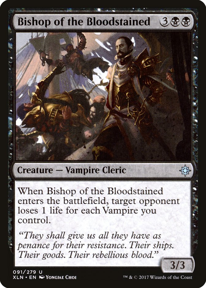 Bishop of the Bloodstained [Ixalan] (XLN 91)