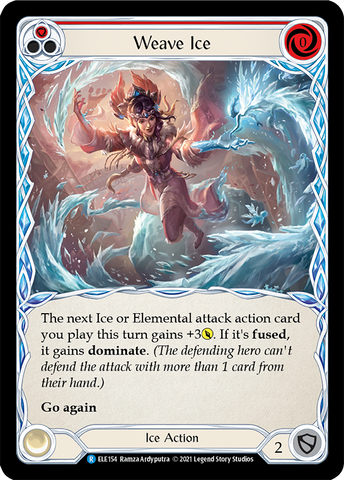 Weave Ice (Red) [ELE154] 1st Edition Normal