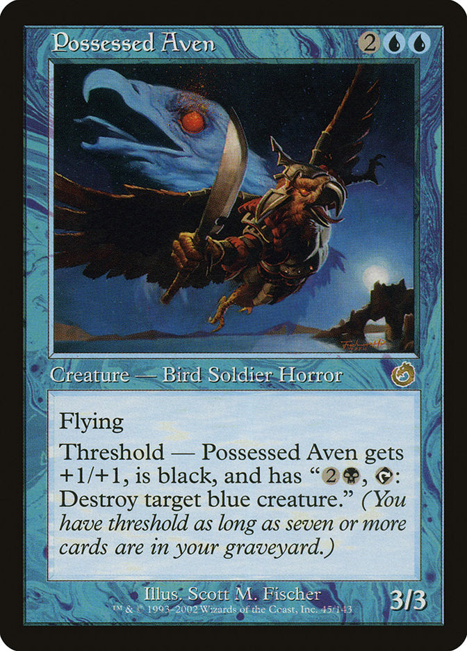 Possessed Aven [Torment] (TOR 45)