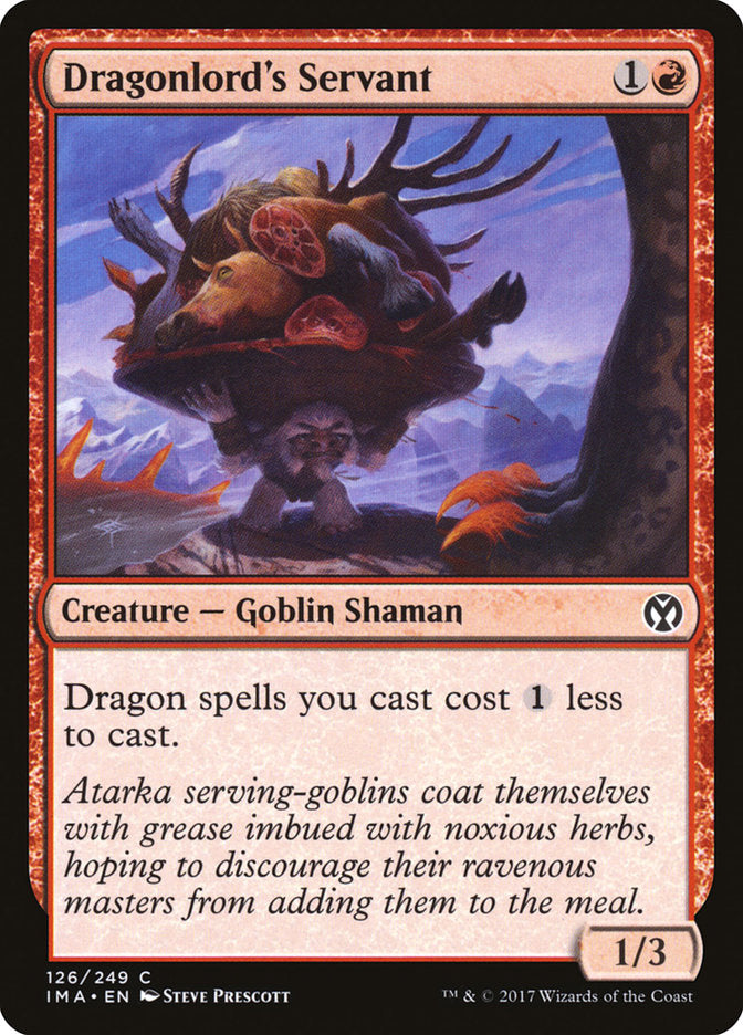 Dragonlord's Servant [Iconic Masters] (IMA 126)
