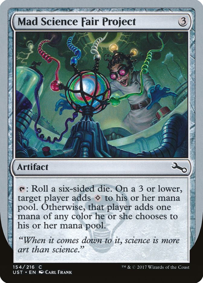 Mad Science Fair Project [Unstable] (UST 154)