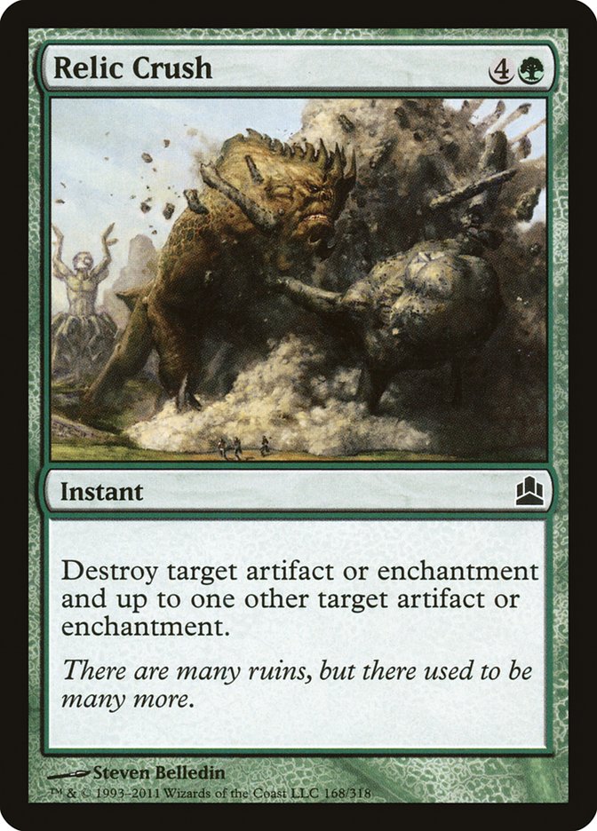 Relic Crush [Commander 2011] (CMD 168)