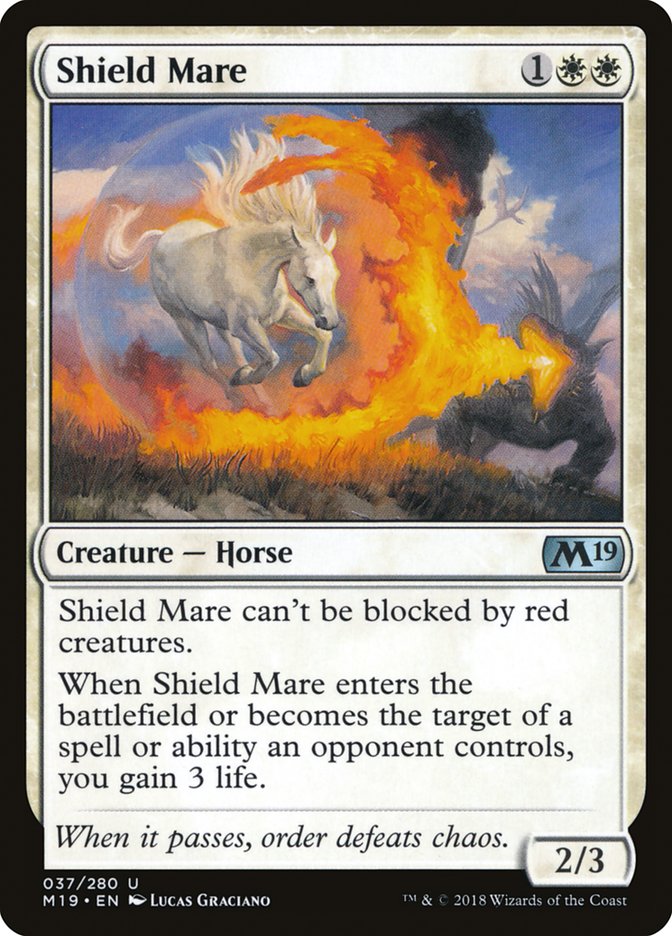 Shield Mare [Core Set 2019] (M19 37)