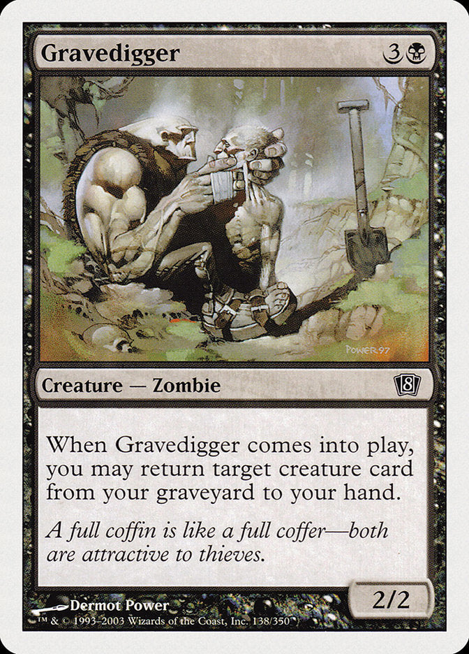 Gravedigger [Eighth Edition] (8ED 138)