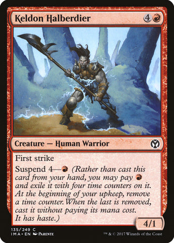 Keldon Halberdier [Iconic Masters] (IMA 135)