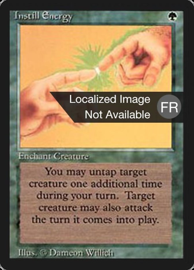 Instill Energy [Foreign Black Border] (FBB 203)