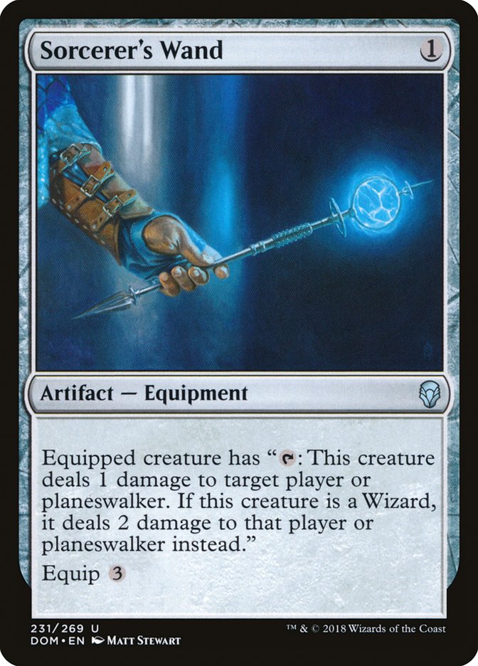 Sorcerer's Wand [Dominaria] (DOM 231)