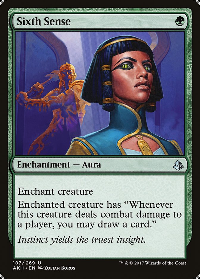 Sixth Sense [Amonkhet] (AKH 187)