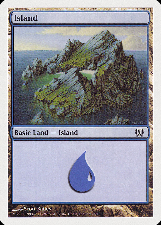 Island (#338) [Eighth Edition] (8ED 338)