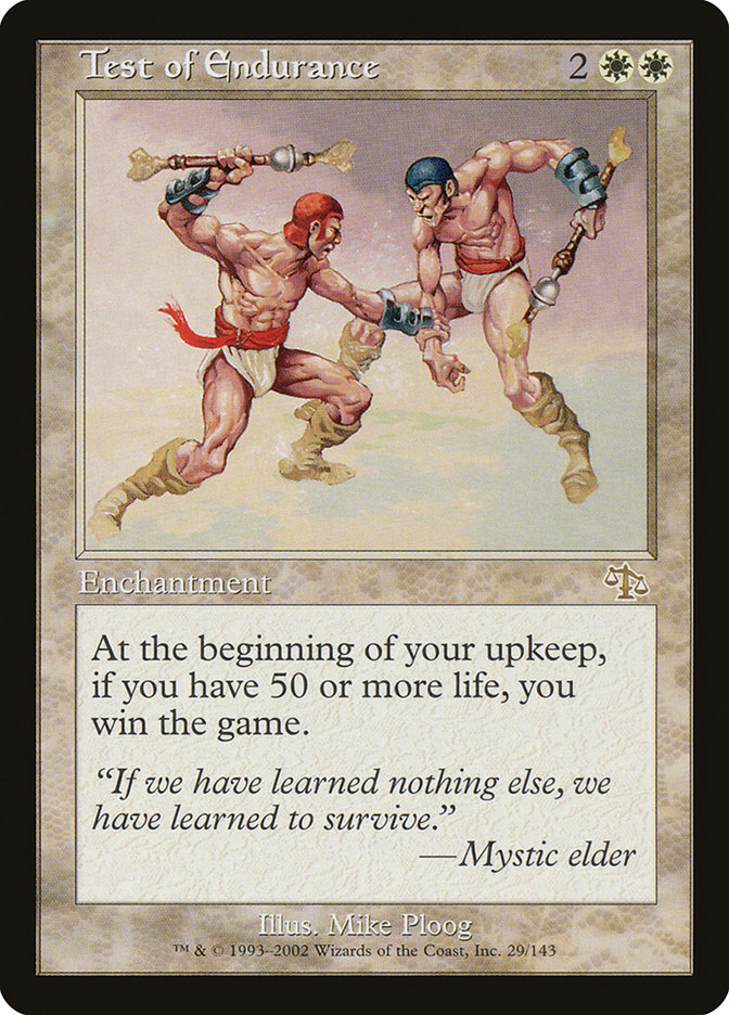 Test of Endurance [Judgment] (JUD 29)