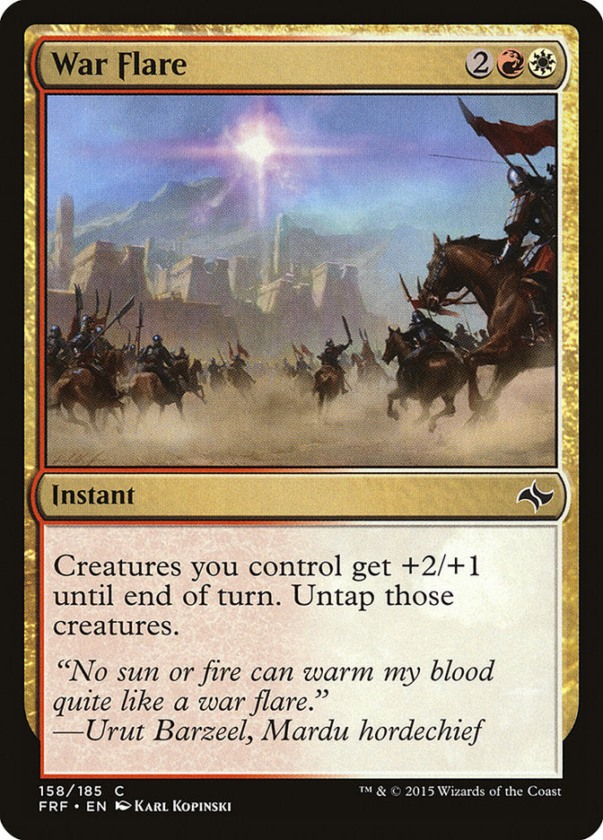 War Flare [Fate Reforged] (FRF 158)
