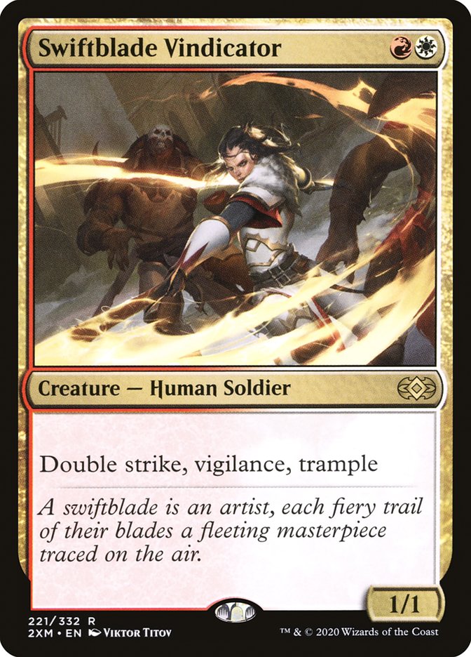 Swiftblade Vindicator [Double Masters] (2XM 221)