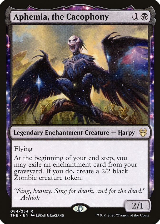 Aphemia, the Cacophony [Theros Beyond Death] (THB 84)