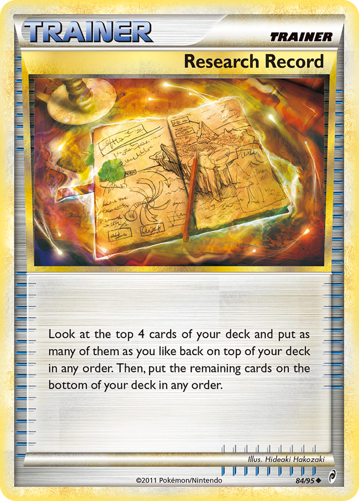 Research Record (84/95) [Call of Legends]