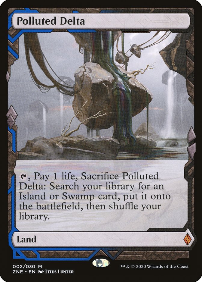Polluted Delta [Zendikar Rising Expeditions] (ZNE 2)