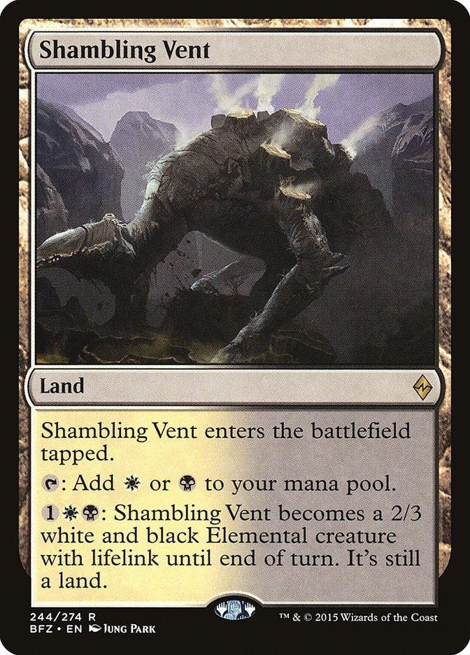 Shambling Vent [Battle for Zendikar] (BFZ 244)