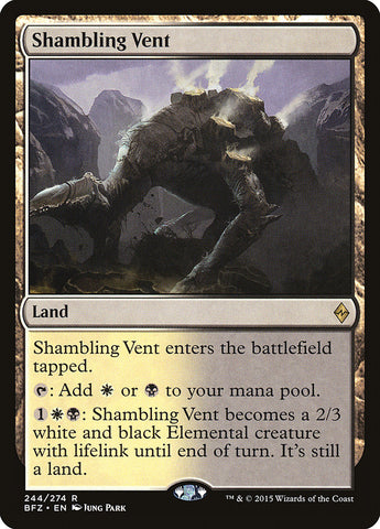 Shambling Vent [Battle for Zendikar] (BFZ 244)